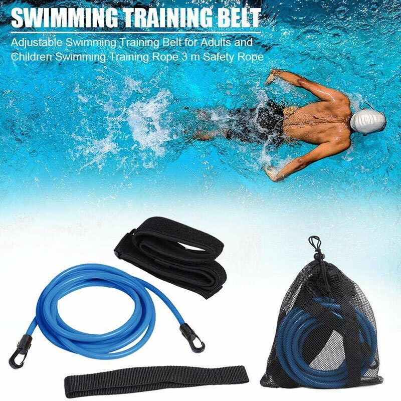 Swim Sports Resistance Tether, Swim Pool Training Leash