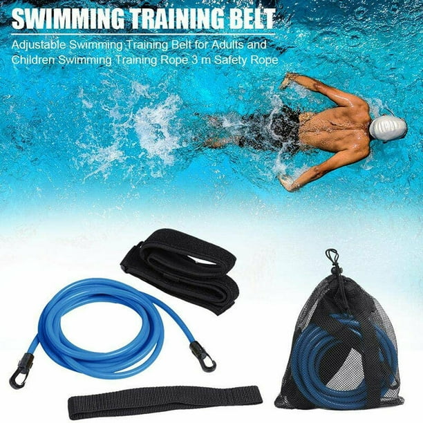Swim Sports Resistance Tether, Swim Pool Training Leash Swim Training