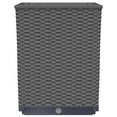 thumbnail image 6 of vidaXL 11.8"x11.8"x14.6" Black Polypropylene Solid Print Movies Planter Boxes 2 Count, 6 of 7