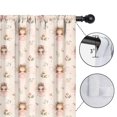 thumbnail image 4 of Blackout Kids Curtains,Flower Fairy Princess Pattern Childrens Insulated Curtains Set Of 2,Bedroom Essentials,Toddler Room Decor 42"x54", 4 of 5