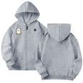 thumbnail image 4 of Zorckvet Kids Outerwear Jackets - Fleece, Kangaroo Pocket & Soft Feel, 4 of 9