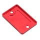 thumbnail image 3 of Tapa del depósito del freno delantero, ligera y resistente, de aleación de aluminio, para reemplazar la de la motocicleta. Rojo, 3 of 9