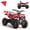 Flame-1, variant on 36V 500W Electric 4 Wheeler for age 12+,10/15 MPH Speed Adjustment,IVFJFV 12AH Battery Powered 4 Wheel with Safety Lock,Powered Ride-on Car Dual Shock Absorbers,LED Light,10" Off-Road Tires,Red