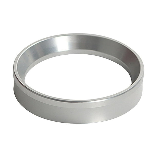 Embudo dosificador magnético para espresso, herramienta barista duradera para portafiltros, cafeterías caseras plata 51mm