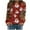 Red, variant on Up to 65 off!Lolmot Plus Size Merry Christmas Sweatshirts for Women Ugly Christmas Sweater Fleece Lined Graphic Shirts Funny 3D Print Oversized Crewneck Pullover Tops