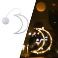 thumbnail image 2 of Luz de ventosa de Navidad Luz de cadena colgante de árbol de Navidad blanco cálido para interior FLhrweasw Nuevo, 2 of 9