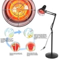 thumbnail image 4 of Lámpara de pie de terapia de calor infrarrojo de 150 W, alivio del dolor muscular, lámpara de fototerapia portátil de temperatura constante y ahorro de energía., 4 of 5
