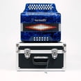 thumbnail image 3 of Acordeon 31 Botones 12 Bajos Azul Tono Fa Farinelli 3012FAA FARINELLI 3012FA, 3 of 4