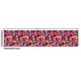 thumbnail image 3 of Ambesonne Floral Fabric by the Yard Upholstery, Flowers Garden Botanical, 10 Yards, Dark Coral Indigo and Quartz, 3 of 5