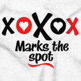 thumbnail image 2 of Valentine's Day XO Marks The Spot Girls Kids T Shirt Tees Teen Brisco Brands S, 2 of 5