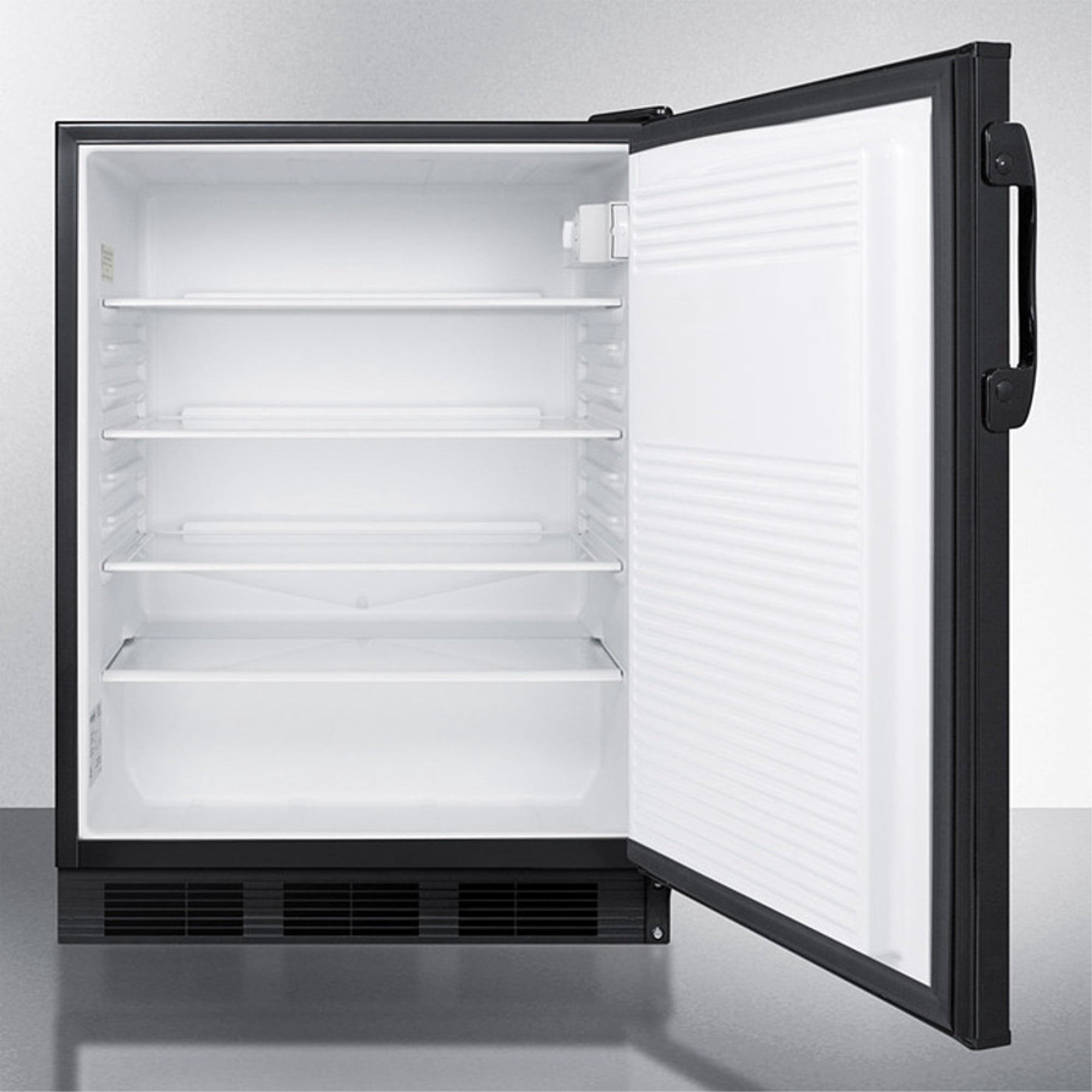 Medical NSF Compliant Built-in Under-Counter Refrigerator -Black FF7BBI