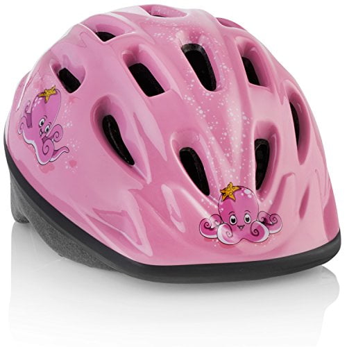 girls pink helmet