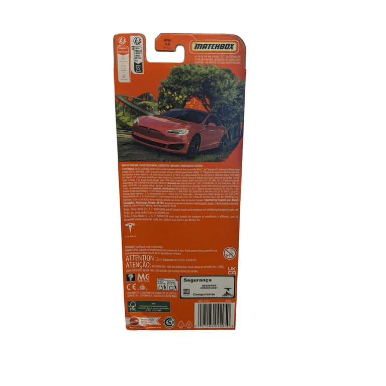 Matchbox Tesla – Lot De 5 Modèles 1:64 – Model S, 3, X, Y Et Roadster 2020 – Collection 20e Anniversaire