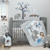Bedtime Originals Jungle Fun Baby Bedding Collection Classic Animal Print 3 Pieces Bedding Sets, With Quilt Fitted crib sheet Dust ruffle