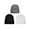 Black+gray+white, variant on Zukuco 3 Packs Unisex Beanie Hats for Men Women Warm Winter Knit Beanies Toboggan Cap for Cold Weather