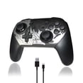 thumbnail image 1 of Control Inalámbrico Recargable Joystick Compatible N- Switch Plata, 1 of 6