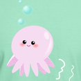 thumbnail image 3 of CafePress - Cute Pink Octopus T Shirt - Men's Classic Graphic Cotton T-Shirt, 3 of 4