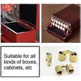 thumbnail image 3 of Barrel Hinges 10mm, Hidden Hinges Brass, Mini Concealed Hinge for DIY Jewelry Box Hand Craft Cabinet Door, 3 of 5