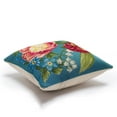 thumbnail image 4 of Liora Manne  Marina Secret Garden Indoor/Outdoor Pillow 12" x 18" - Aqua - Single, 4 of 5