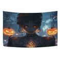 thumbnail image 5 of WOBOGO Halloween Queen Tapestry 90×60in Home Living Room Bedroom Wall Hanging Ornaments, 5 of 10