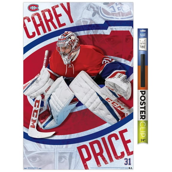 NHL Montreal Canadiens - Carey Price 17 Wall Poster, 22.375" x 34"
