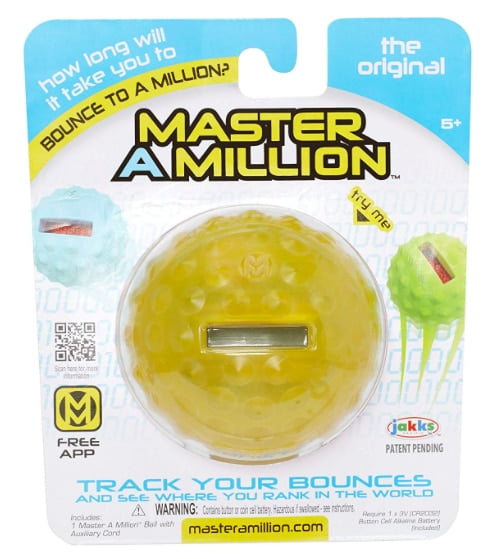 MASTER A MILLION™ How Long Will It Take You to Bounce to a Million? GREEN BALL 