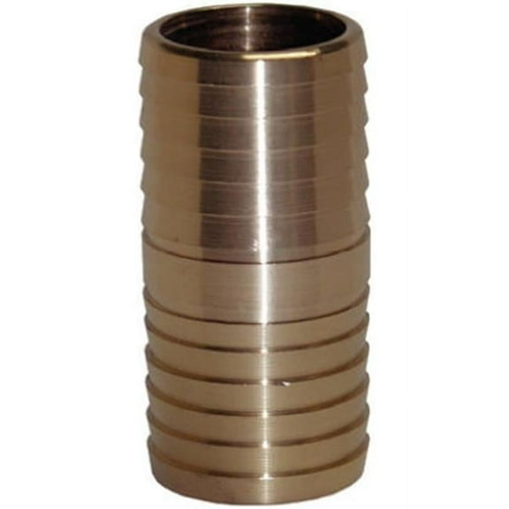Water Source IC50NL 0.50 in. Yellow Brass- Insert Coupling