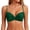 Dark Green #72, variant on Women's Push-Up Bikini Top with Removable Padding Light pink 2XL