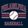 thumbnail image 6 of Wild Bobby City of Philadelphia Baseball Fantasy Fan Sports Men's T-Shirt, Navy, XX-Large, 6 of 6