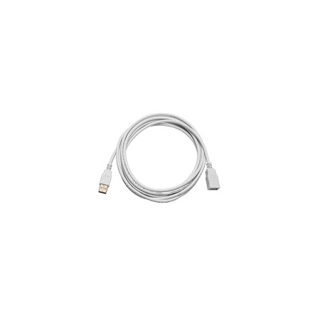 UPC: 0844660086079 | Monoprice 8607 10 ft. USB 2.0 A Male to A Female Extension 28-24AWG Cable  Gold Plated – White