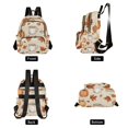 thumbnail image 4 of FORMRS Mini Backpack Purse for Women Travel Daypack Casual Shoulder Bag, Fall Mug Pattern, 4 of 7