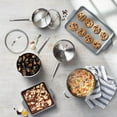 thumbnail image 3 of The Rock WAVE 10-Pc Stainless Steel Cookware Set with Cooking Mold/Sheet, 3 of 6