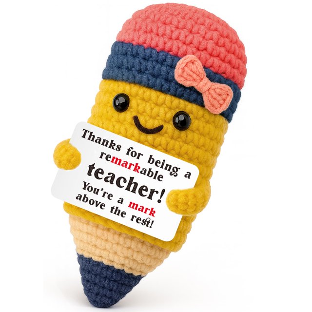 Lápiz de ganchillo OCCDesign, regalo de agradecimiento para profesores
