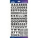 Autocollants Alphabet Sticko-futura Noir Gras Petit – image 1 sur 1