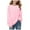 Light Pink, variant on Towmus Girls Pullover Sweatshirt Fall Oversized Crewneck Casual Long Sleeve Solid Color Sweatshirts Basic Pullover Tops 14 Years