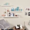 thumbnail image 4 of WELLAND 24 Inch Grande Floating Shelves Wall Shelf Mounted Display Shelf, 23.62"L x 11.81"D x 2"T, White, 4 of 7