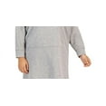 thumbnail image 3 of Tommy Hilfiger Womens Plus Hooded Ribbed Sweatshirt Dress, 3 of 3