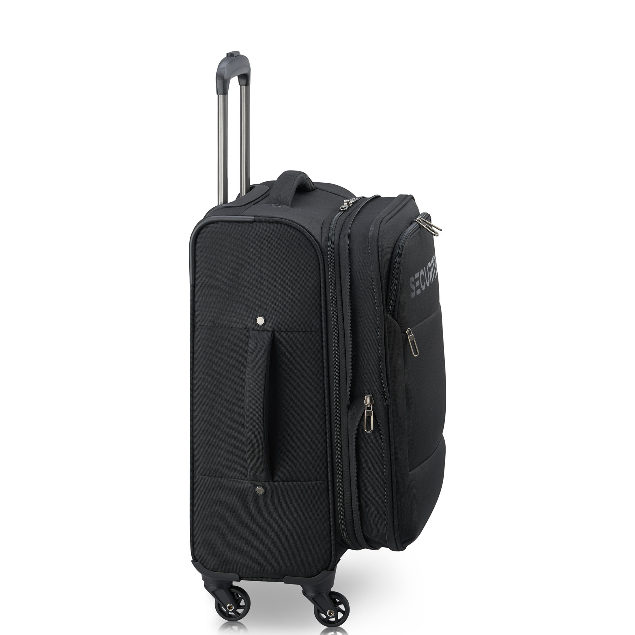 Securitech by Delsey, Vanguard Carry-on Softside Spinner Luggage Black