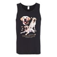 thumbnail image 2 of If It's Not a Yellow Lab It's Just a Dog Gift | Mens Dog Lover Graphic Tank Top, Black, Small, 2 of 3