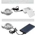 thumbnail image 3 of Disfraz inflable Mini Blower Fan Wittocs, blanco, para dinosaurio, 3 of 8