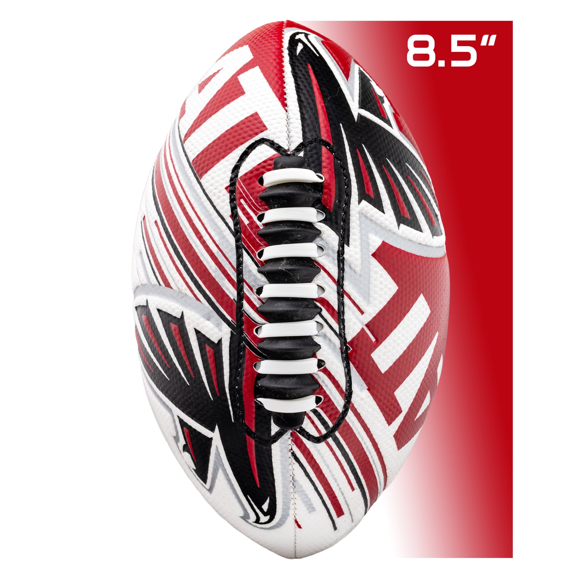 NFL Atlanta Falcons Football - Youth Mini Football - 8.5" Football- SPACELACE Easy Grip Texture- Perfect for Kids !
