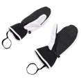 thumbnail image 1 of Ski Mittens, Windproof Snow Mitts White  for Outdoor Work M,L,XL, 1 of 7
