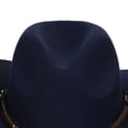 thumbnail image 7 of Girls Boys Beach Bucket Hat 3-18 Years Childrens Woolen Hat With Upturned Brim Cowboy Hat Head Accessory Solid Color Top Hat Wide Brimmed Hat Summer Hats, 7 of 7