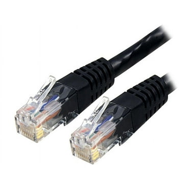 StarTech.com C6PATCH3BK 3 ft. Cat 6 Black Network Cable