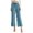 Dark Blue, variant on Wide Leg Pants High Waist Straight Vertical Vertical Stretch Modern Dance Training Pants Classical Dance Pants Yoga Pants Pant Beach XXL