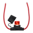 thumbnail image 3 of Waterproof Inline Blade Fuse Holder Premium Maxi Type 8AWG+ 2 x 50 AMP Fuses, 3 of 7