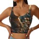 thumbnail image 1 of Balery Sunshine Butterfly Flower Bear Sujetadores deportivos con espalda cruzada para mujer, acolchados, sin costuras, de alto impacto, ideales para yoga, gimnasio, entrenamiento y fitness.-XX-Large, 1 of 8