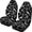 Halloween Spider Bat, variant on XYZCANDO Car Seat Covers Eagle Pattern 2 Piece Seat Protection Cushion Covers Durable Sedan Truck Van Stretchy Removable Front Seat Cover