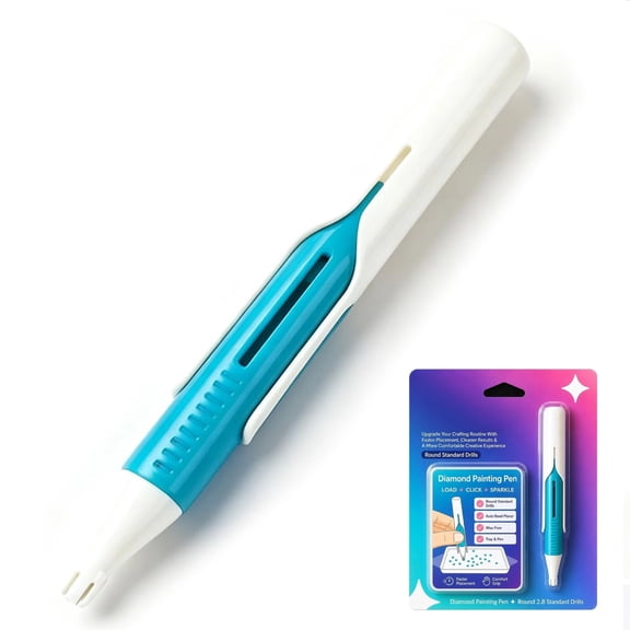 Automatic Diamond Painting Bead Dispenser | Long-Lasting 100% Wax-Free,Ergonomic Diamond Painting Pen for Tools and Diamond Art Accessories Set