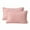 Pink, variant on Leodye 2 Pack Model Taffy Pillowcases, Super Soft and Cozy Luxury Fuzzy Flannel Pillow Cases with Zipper, 29.13x18.89in